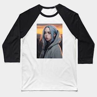 Billie Eilish Vector image Baseball T-Shirt